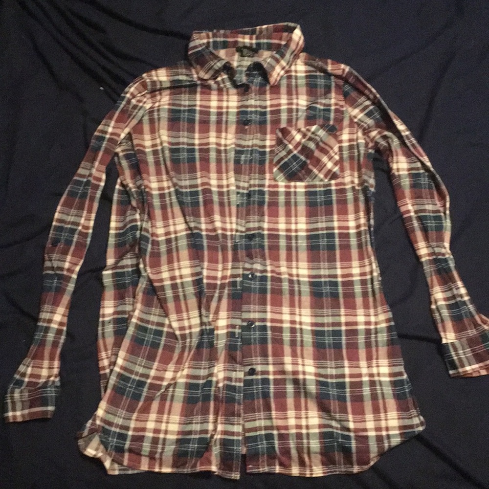 Plaid Flannel Rue 21 Button Down